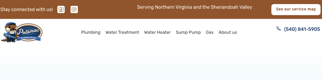 Potomac Plumbing & Gas, Inc